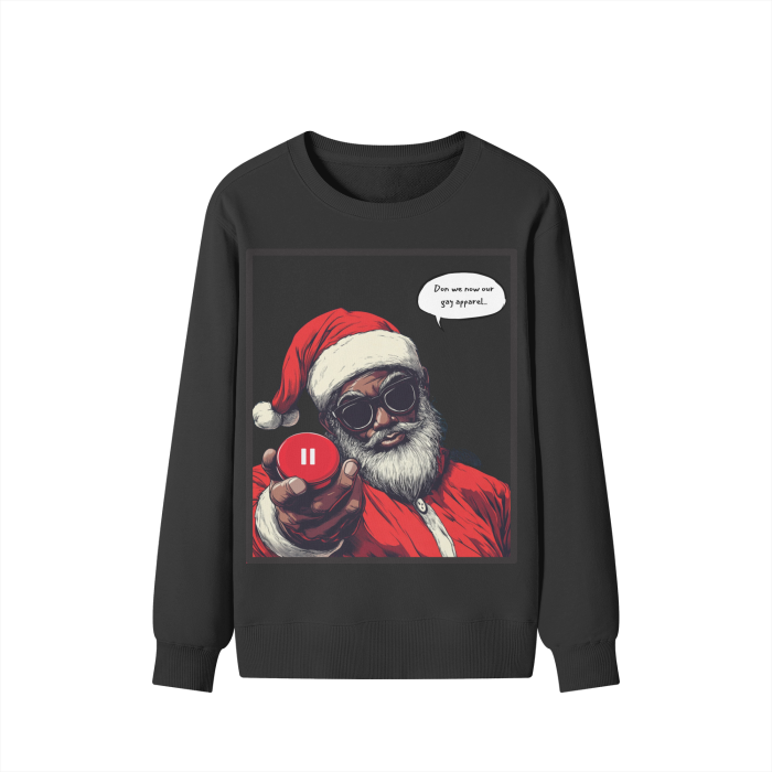 "Santa Pause 1"Christmas Sweater