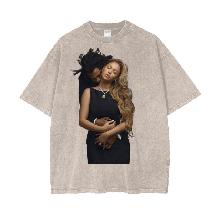 Oversize Snow Washed T-Shirt #R00037