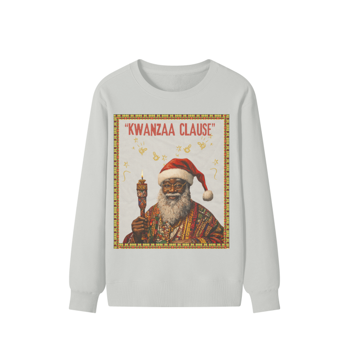 "Kwanzaa Clause" Christmas Sweater