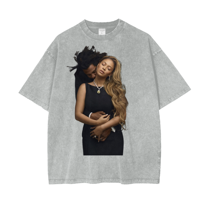 Oversize Snow Washed T-Shirt #R00037