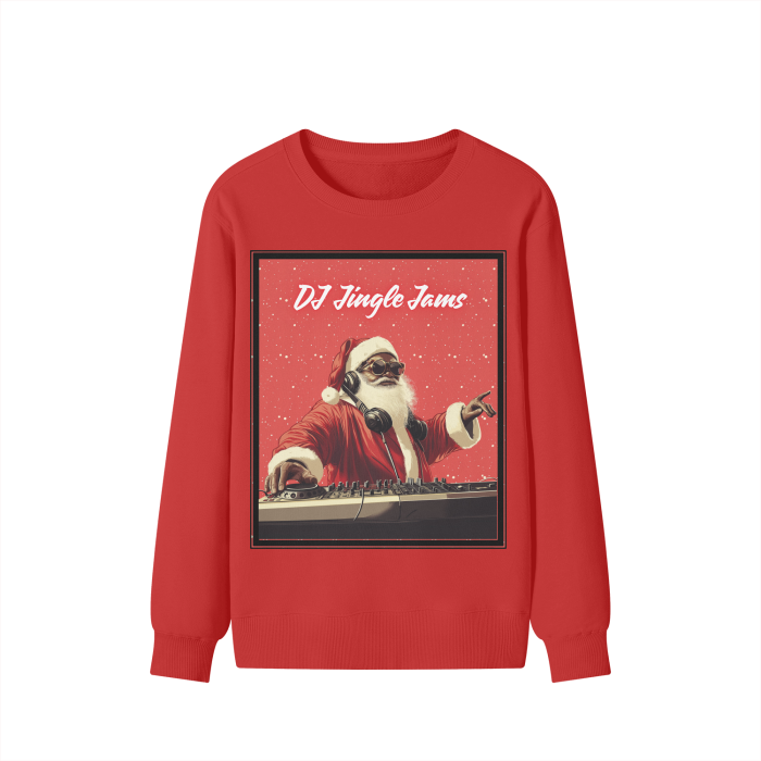 "DJ Jams" Christmas Sweater