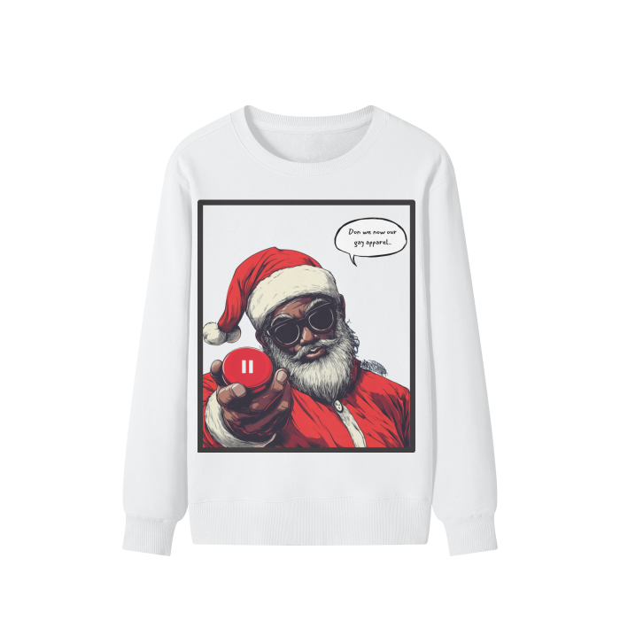 "Santa Pause 1"Christmas Sweater