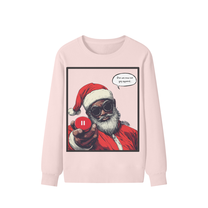 "Santa Pause 1"Christmas Sweater