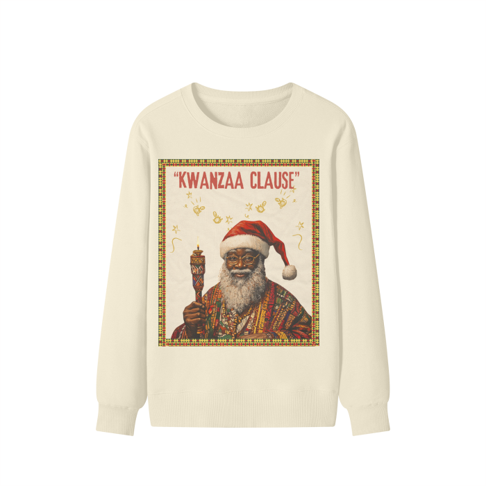 "Kwanzaa Clause" Christmas Sweater