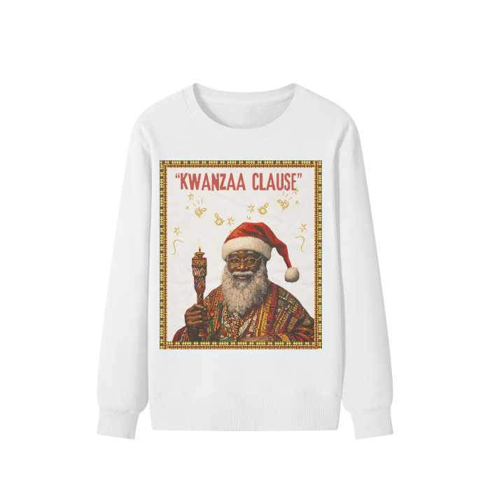 "Kwanzaa Clause" Christmas Sweater