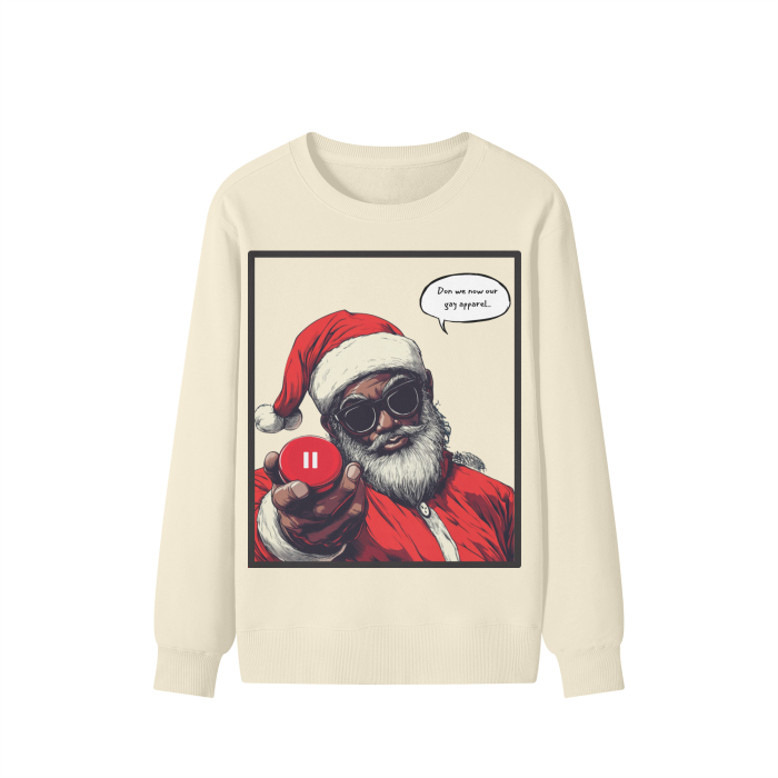"Santa Pause 1"Christmas Sweater