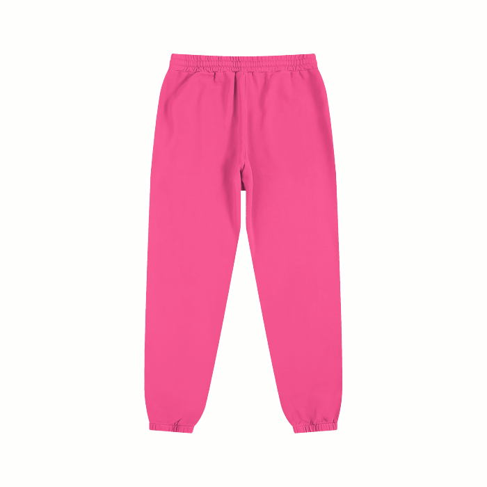 PINK BLACK LOVE SWEATPANTS