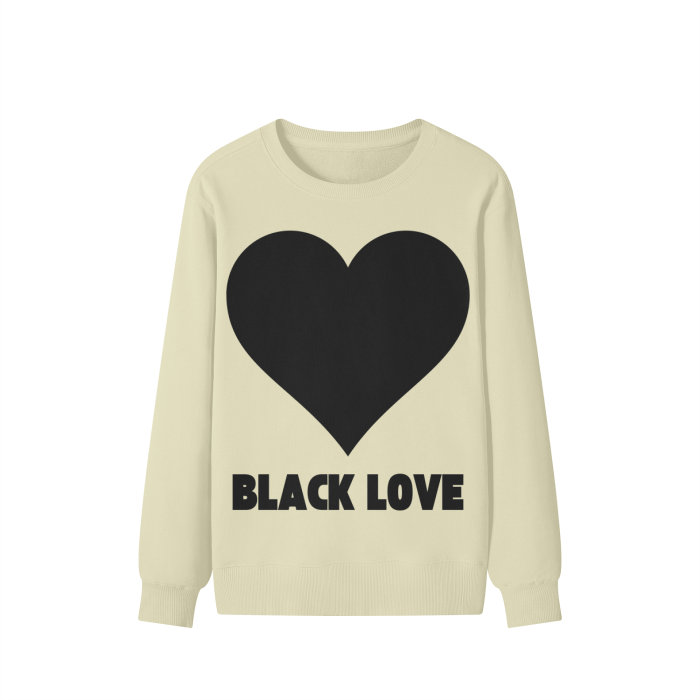 Black Heart SweatShirt