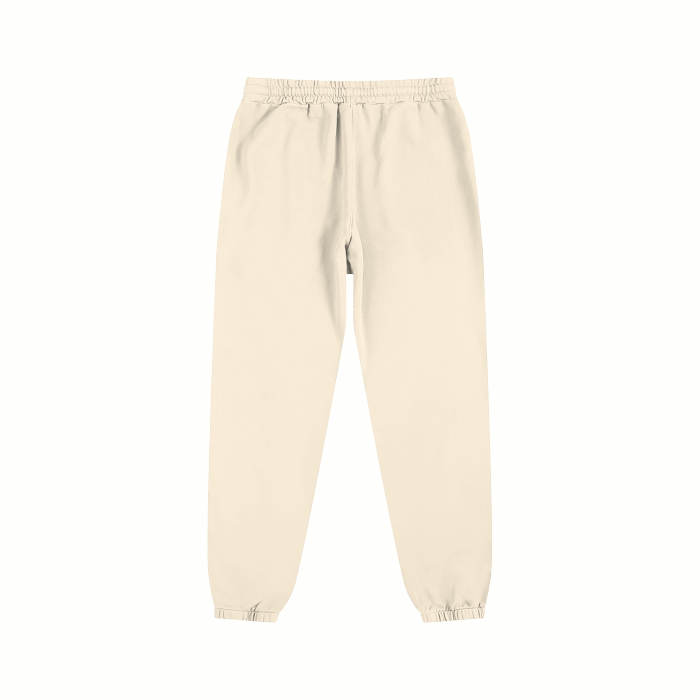 CREME BLACK LOVE SWEATPANTS