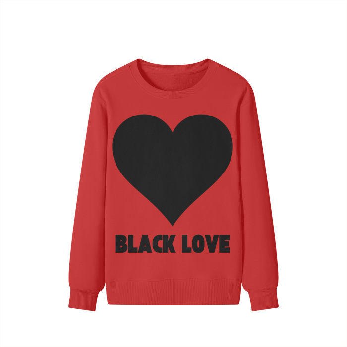 Black Heart SweatShirt